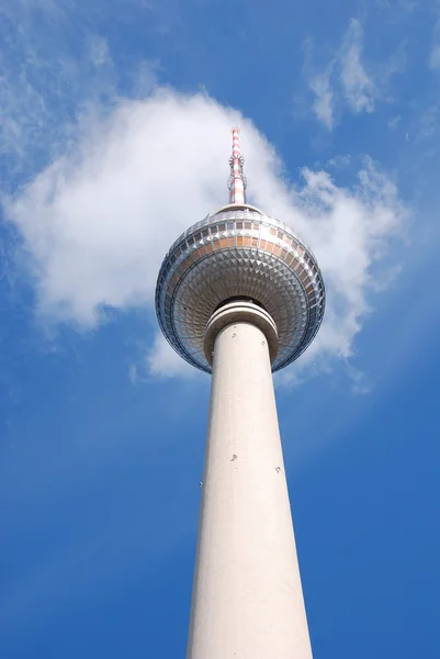 Berlin Németország Május Fernsehturm Televíziós Torony Berlin Németország Alexanderplatz 2010 — Stock Fotó