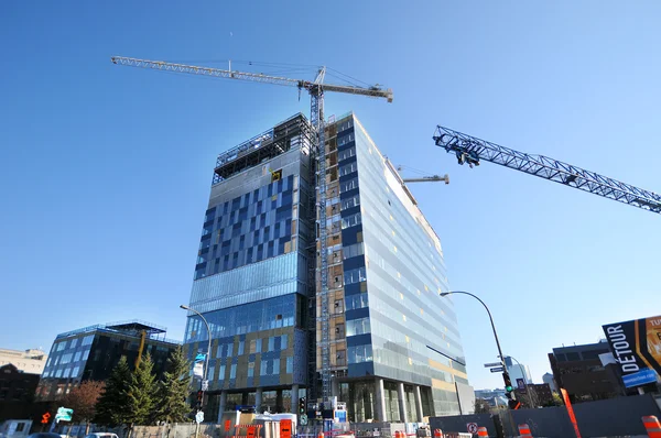 Montreal Canada May Construction New Montreal Centre Hospitalier Universite Montreal — Photo