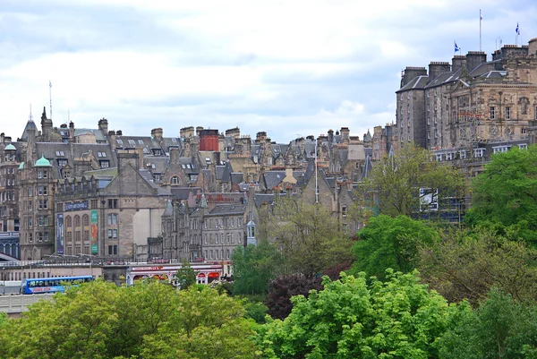Edinburgh Skyline Van Calton Hill — Stockfoto