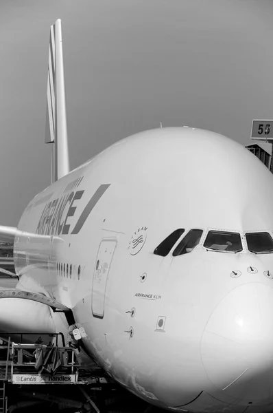 Montreal Canada May Air France A380 Montreal Airport Preparation Takeoff — Photo