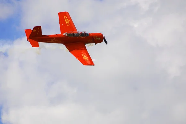 Bromont Quebec Canada July Pilot Michel Cote Air Show July — Φωτογραφία Αρχείου