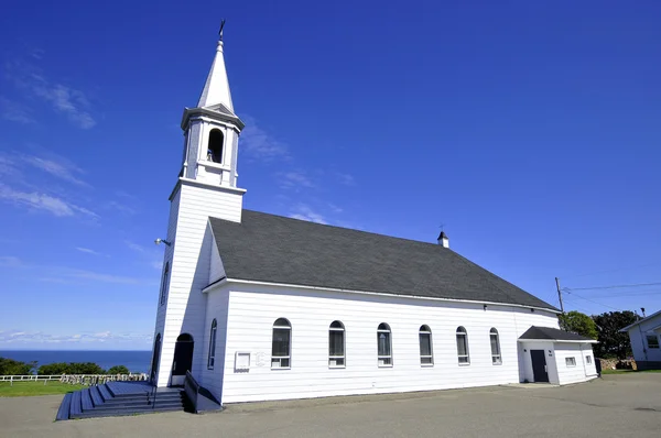 Grosses Roches Church Gaspesie Quebec Canada — 스톡 사진