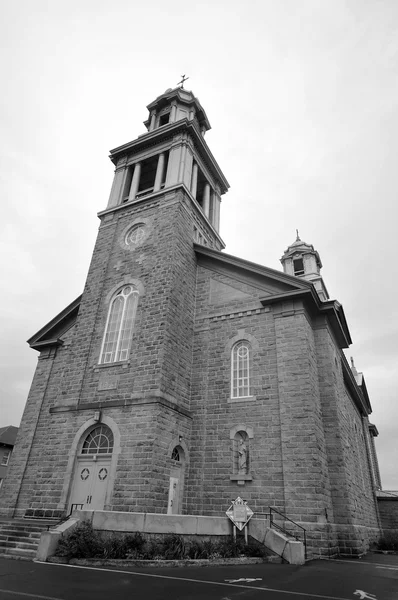 Church Mont Joli Uma Cidade Localizada Estado Americano Quebec Condado — Fotografia de Stock