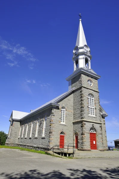 Saint Edouard Church Les Mechins Quebec Kanada — Stock fotografie