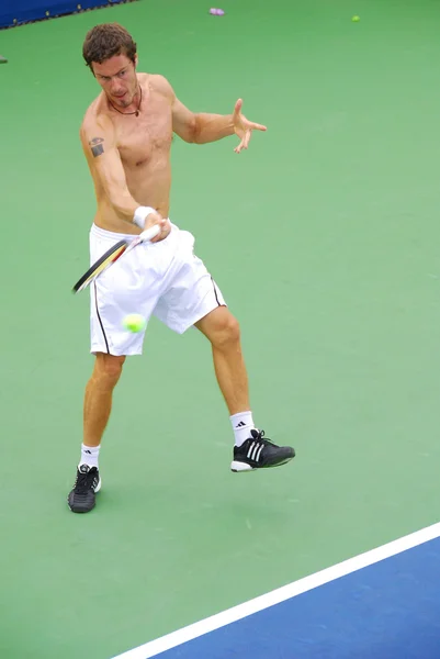 Montreal Agosto Lleyton Hewitt Cancha Entrenamiento Montreal Rogers Cup Agosto — Foto de Stock