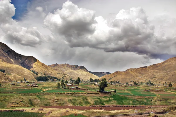 Andácká Krajina Altiplanu Jihu Peru — Stock fotografie