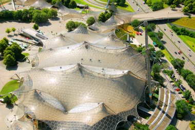 Almanya 'nın Münih kentindeki Olimpiyat stadyumu