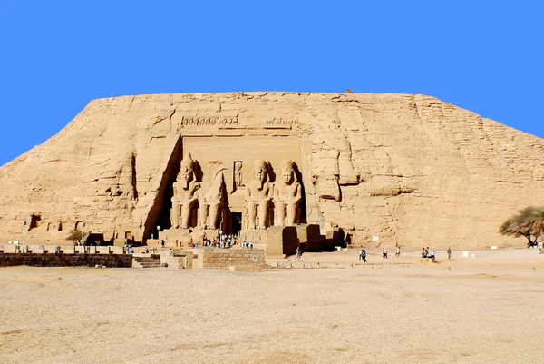 Abu Simbel Κτίριο Στην Αίγυπτο — Φωτογραφία Αρχείου