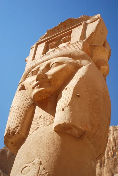 Estatua Dios Egipcios Desierto —  Fotos de Stock