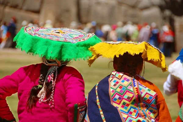 Saksaywaman Perú Noviembre Retrato Niños Identificados Ropa Tradicional Checaspampa Noviembre — Foto de Stock