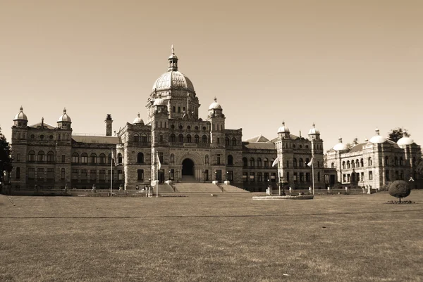 Edifícios Parlamento Colúmbia Britânica Estão Localizados Victoria Colúmbia Britânica Canadá — Fotografia de Stock