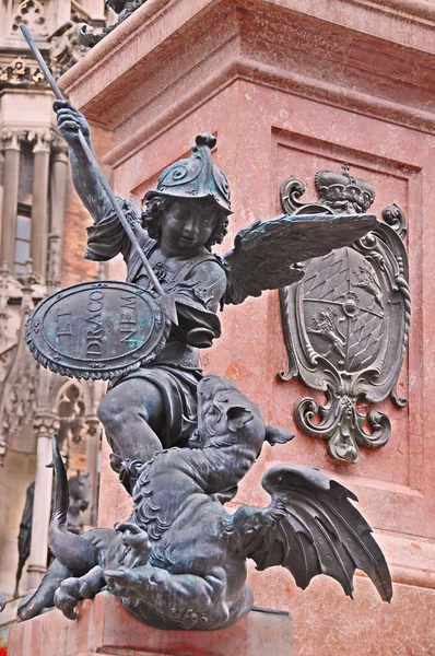 ヴェネツィアの街の彫刻 — ストック写真