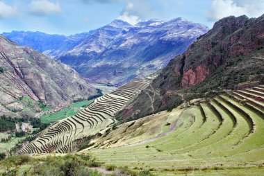 Peru Manzaralı Dağ Manzarası
