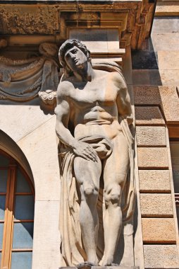 Zwinger Sarayı 'ndaki heykel, Dresden