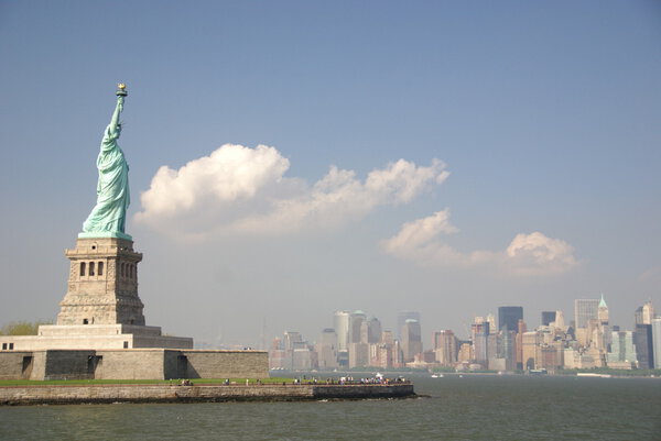 Statue of liberty in New York
