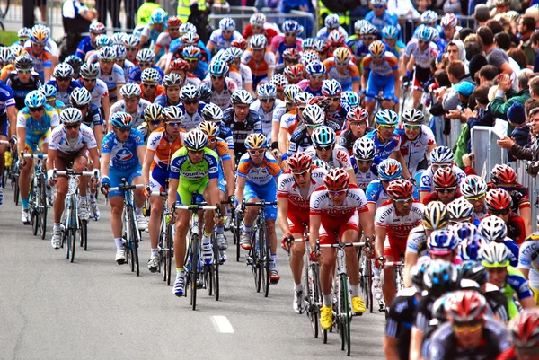 Montreal Canada September Unidentified Group Cyclists Action Pro Tour 2010 — Stok fotoğraf