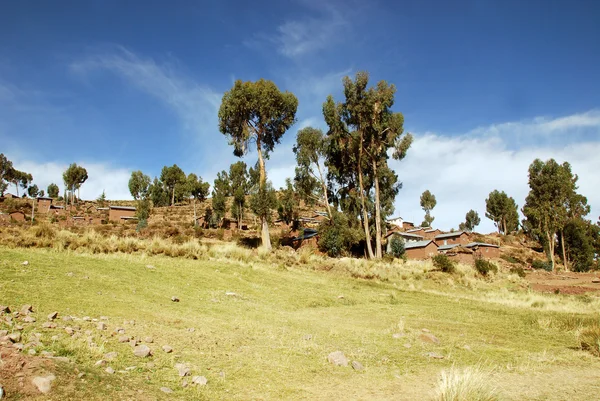 Desa Danau Titicaca Peru — Stok Foto