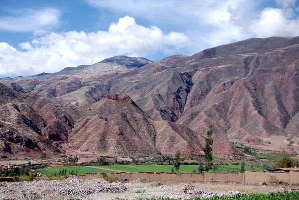 Paisagem Peruana Vista Aérea — Fotografia de Stock