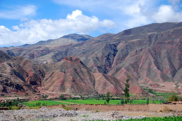 Peruanische Landschaft Aus Der Luft — Stockfoto