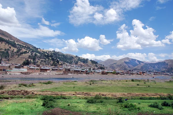 Krajobraz Andów Altiplano Południu Peru — Zdjęcie stockowe