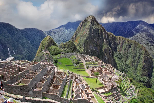 Vista Mach Picchu Região Cusco Peru — Fotografia de Stock