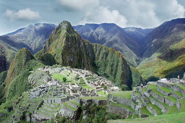 秘鲁库斯科地区Mach Picchu的观点 — 图库照片