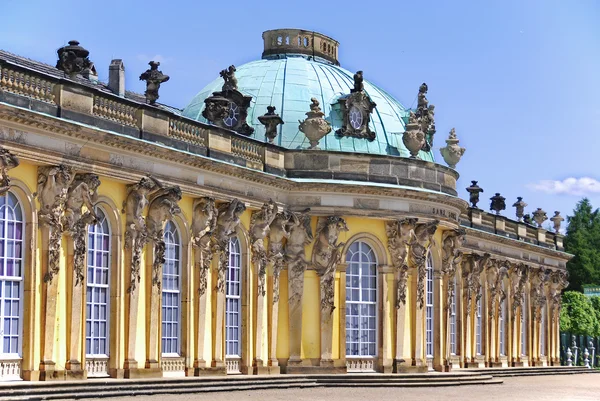 Sanssouci Heißt Das Ehemalige Sommerpalais Friedrich Des Großen König Von — Stockfoto