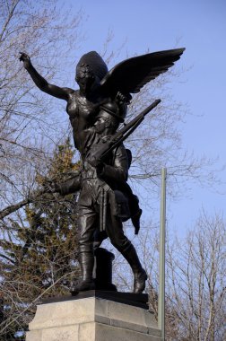 Montreal 'in bilinmeyen asker anıtı, Quebec Kanada