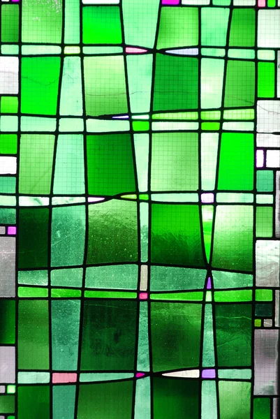Πράσινο Τετράγωνο Μοτίβο Φόντου — Φωτογραφία Αρχείου