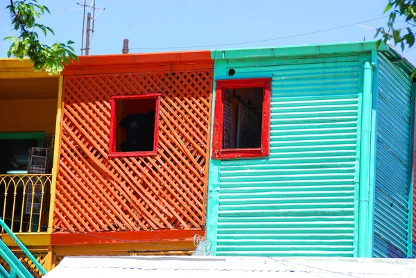 Bâtiments Colorés Dans Ville Péruvienne — Photo