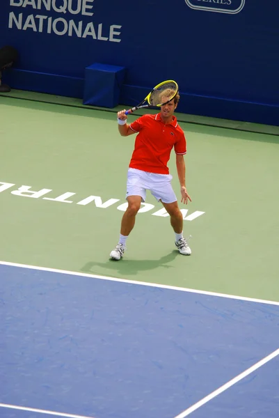 Montreal August Richard Gasquet Aan Het Hof Van Montreal Rogers — Stockfoto