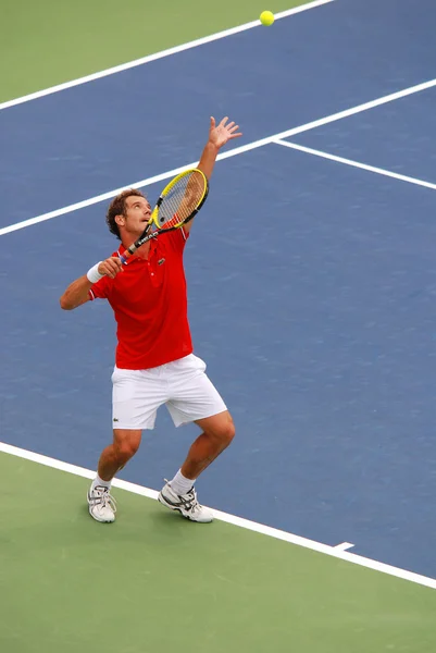 Ağustos 2011 Montreal Kanada Richard Gasquet Montreal Rogers Kupası Sahasında — Stok fotoğraf