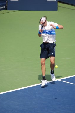 MONTREAL - ABD 'li John Isner 2011 Kanada Açık' ta Kıbrıs Marcos Baghdatis 'i ikinci turda yendi - 09 Ağustos 2011 Montreal, Kanada