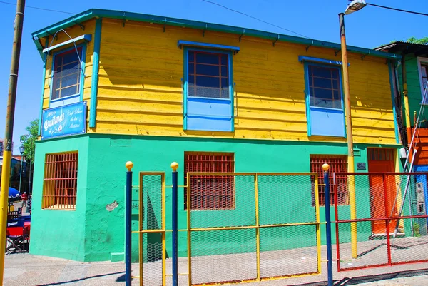 Parte Los Coloridos Edificios Boca Buenos Aires Argentina — Foto de Stock