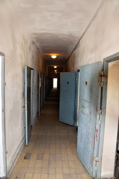 Заксенхаузен Нацистским Концлагерем Германии — стоковое фото