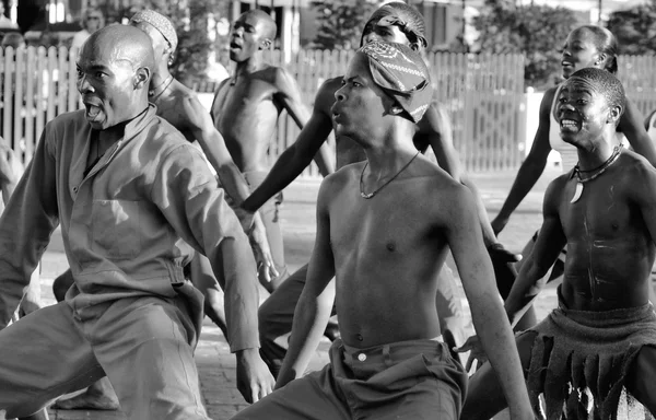 Geleneksel Afrikalı Erkek Dansçılar — Stok fotoğraf