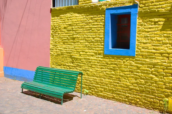 Parte Edifícios Coloridos Boca Buenos Aires Argentina — Fotografia de Stock