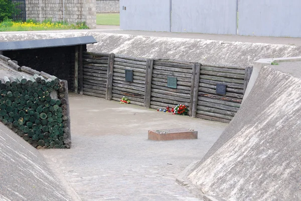 Sachsenhausen Oranienburg Nazi Concentration Camp Germany Firing Squad Execution Place — Stock Photo, Image