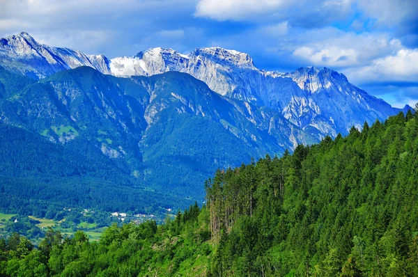 Paisagem Alpina Perto Innsbruck Áustria — Fotografia de Stock