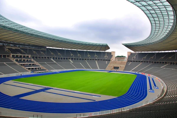 Berlijn Duitsland Mei Berlijn Olympia Stadion Het Huidige Olympiastadion Werd — Stockfoto