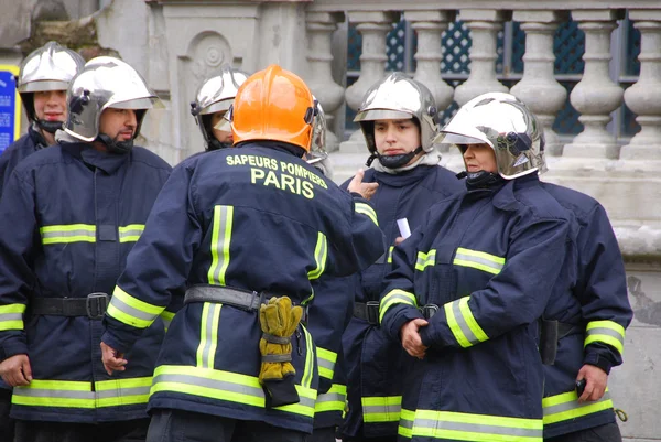 Puntas Arenas Patagonia Chile Nov Vigili Del Fuoco Preparano Concorso — Foto Stock