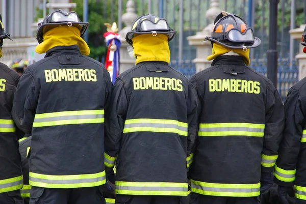 Puntas Arenas Patagonia Chile Nov Firefighters Prepare Puntas Arenas International — Stock Photo, Image