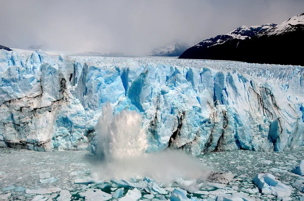 Glaciar Perito Moreno Glaciar Localizado Parque Nacional Los Glaciares Província — Fotografia de Stock