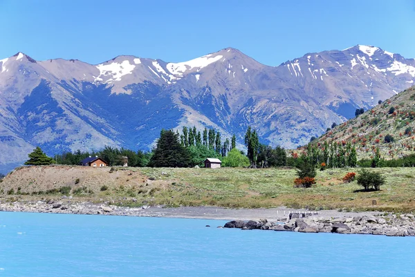 Lago Argentino 파타고니아 크루즈에 호수로 호수는 빙하기 위치하고 — 스톡 사진