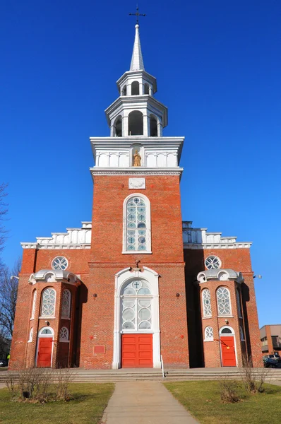 Church of Pierreville is a community in Nicolet-Yamaska Regional County Municipality, Quebec, located at the confluence of the Saint Lawrence and Saint-Franois rivers, at the edge of Lac Saint-Pierre