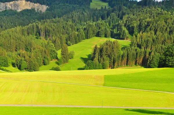 Krajobraz Alpejski Pobliżu Innsbrucka Austria — Zdjęcie stockowe