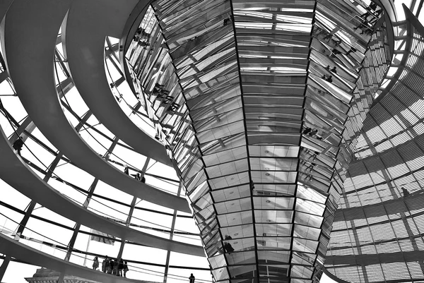 Berlin Niemcy Maj Kopuła Reichstagu Domu Parlamentu Cesarstwa Niemieckiego Otwarty — Zdjęcie stockowe