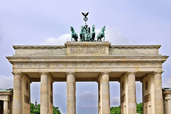 Portão Brandemburgo Berlin Alemania — Fotografia de Stock