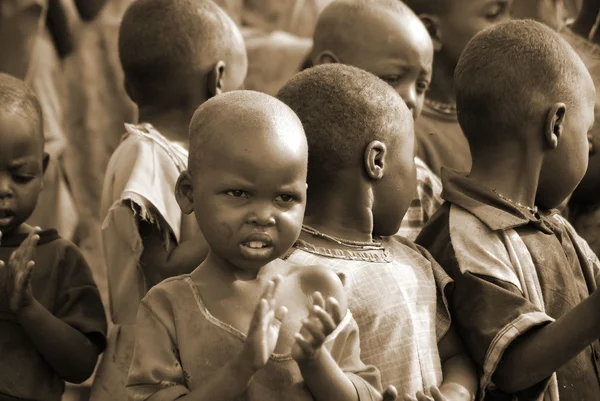 Amboseli Kenya Oct Unidentified African People Masai Tribe Oct 2011 — Stock Photo, Image