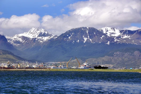 Ushuaia Argentina Nov Гавань Ушуайя Місто Вважається Найпівденнішим Містом Світі — стокове фото